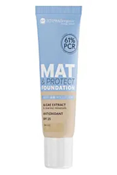 Bell Bază de machiaj hipoalergenică Mat&Protect SPF25 - 05 Bej, 30ml