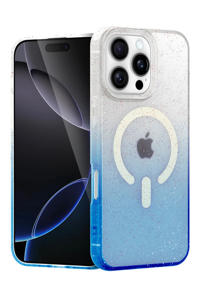 New Face غطاء SPT-GLD Newface لآيفون 16 برو لامع متوافق مع MagSafe (101018) -...