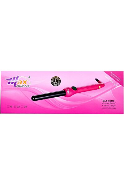 max elegance مكواة تجعيد الشعر