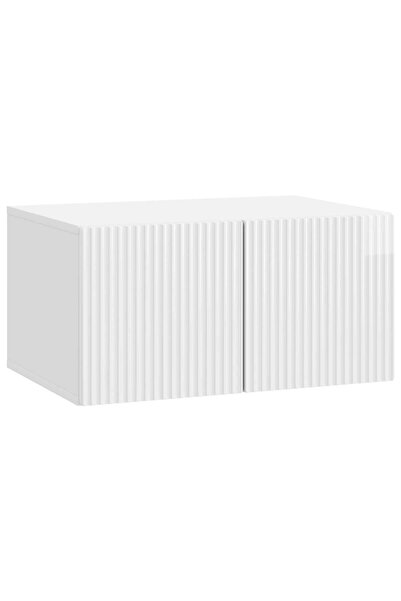 vidaxl Oglindă TV montată pe perete 59,5 x 41 x 30 cm Lemn prelucrat