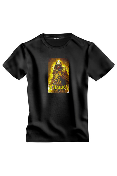OKTANE Tricou rock Metallica model 70 negru M