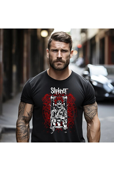 OKTANE Tricou Slipknot 5 negru M