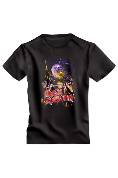 OKTANE Tricou Iron Maiden model 15 negru M