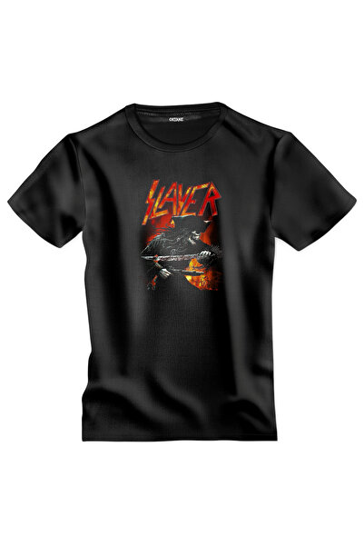 OKTANE Tricou rock Slayer model 3 negru S