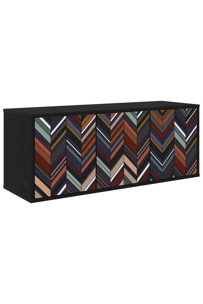 vidaxl Sistem de TV montat pe perete OMMEN 102 x 33 x 40 cm