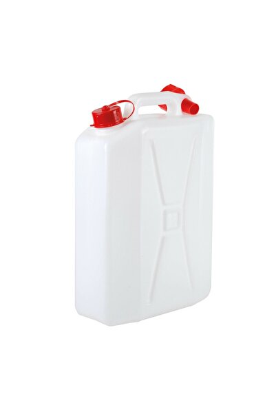 JERRYCAN ΠΛΑΣΤΙΚΟ ΔΟΧΕΙΟ ΝΕΡΟΥ ΜΕ ΒΙΔΩΤΟ ΚΑΠΑΚΙ ΓΙΑ ΠΟΤΟ (ΥΛΙΚΟ HDPE) 15LT