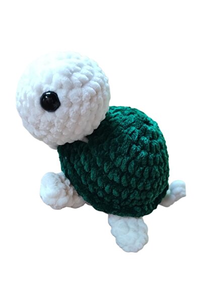 OEM Jucărie croșetată, Broască țestoasă Puf, 14 cm, hipoalergenică, moale