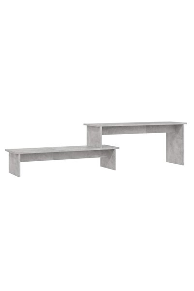 vidaxl Comodă TV, gri beton, 180x30x43 cm, PAL