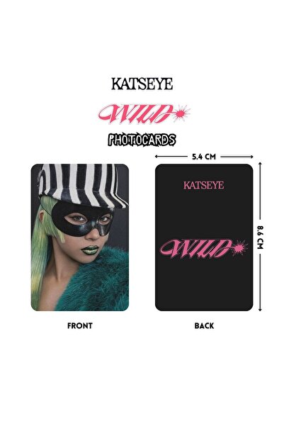 Kpop Dünyasi KATSEYE '' Wild '' Photocards Set POB2