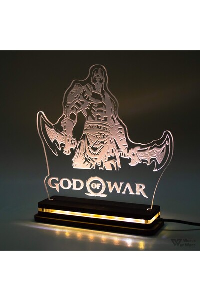 Generic Brand Φωτιστικό LED "God of War - Kratos" W00920