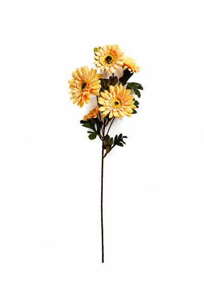 Generic Brand Artificial Gerbera Rose Branch 6 Branches - Orange Color