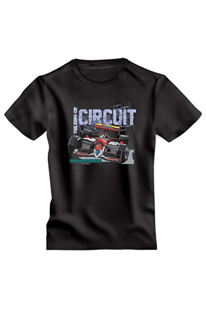 OKTANE Tricou Car designs model 157 negru XS
