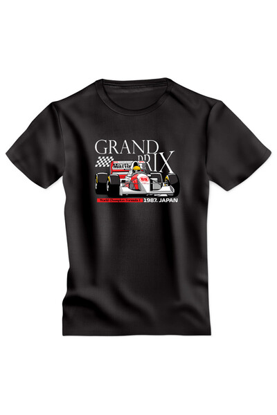OKTANE Tricou Car designs model 253 negru XS