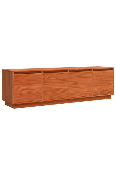 vidaxl Cabinet TV 156 x 37 x 45 cm Maro Lemn prelucrat