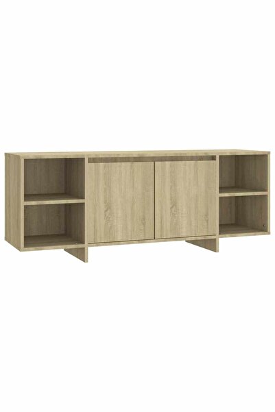vidaxl Comodă TV, stejar sonoma, 130x35x50 cm, PAL