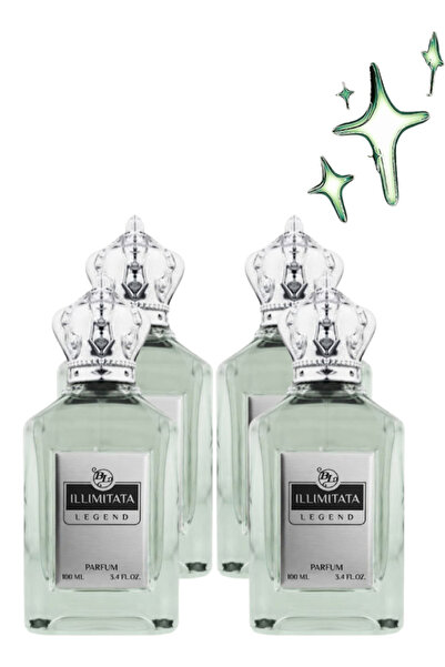 ILLIMITATA 4 قطع من عطر ليجند 100 مل