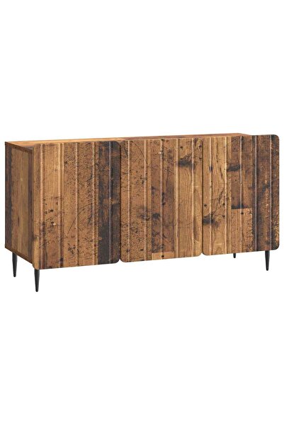 vidaxl Cabinet TV 99 x 34,5 x 52 cm Lemn vechi Lemn prelucrat