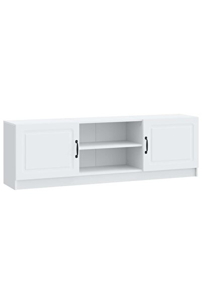 vidaxl Cabinet TV Alb 150 x 31 x 47 cm Lemn prelucrat