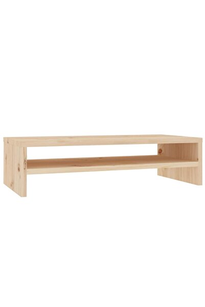 vidaxl Stand pentru monitor, 50x24x13 cm, lemn masiv de pin