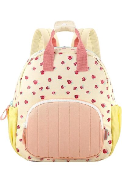 X SPRING Toddler Backpack For Girls, Strawberry Kids School Bag, Pink Prescho...