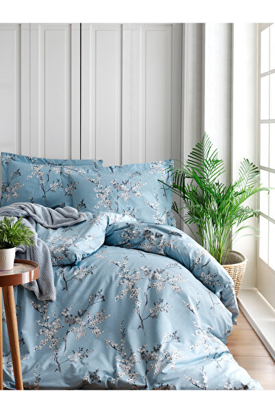 Çapa Home طقم غطاء لحاف مزدوج من قطن البوبلين 100%