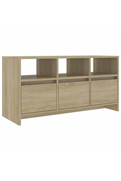 vidaxl Comodă TV, stejar sonoma, 102x37,5x52,5 cm, PAL