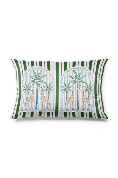 Pilloveland Rectangular Cushion Cover with Double-Sided Print 50X30 cm - Oasis