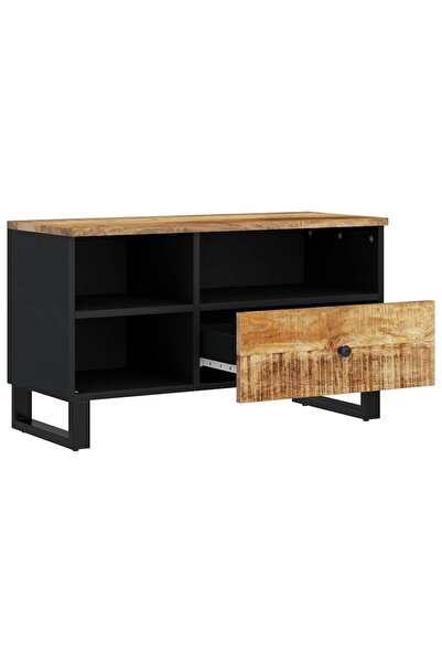 vidaxl Dulap TV 80x33x46 cm, lemn masiv de mango și lemn prelucrat
