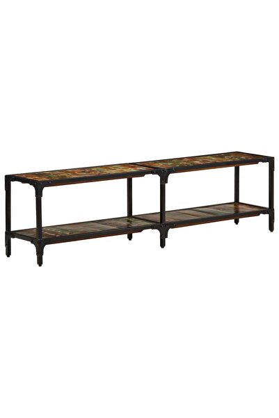 vidaxl Comodă TV, 150x30x41 cm, lemn masiv reciclat