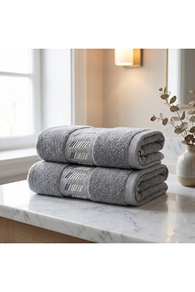 Dantela Galia Set of 2 Embroidered Hand Towels 50X90 cm