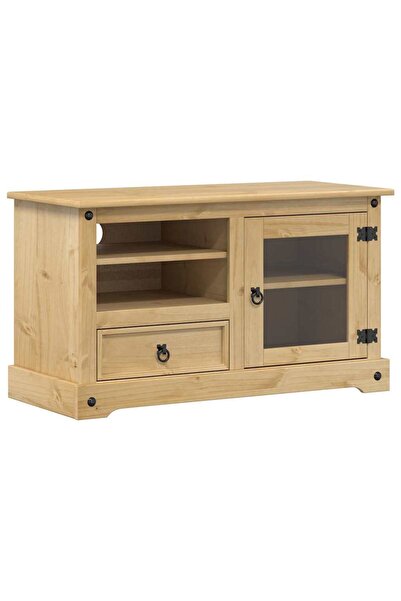 vidaxl Dulap TV „Corona”, 100x45x58 cm, lemn masiv de pin