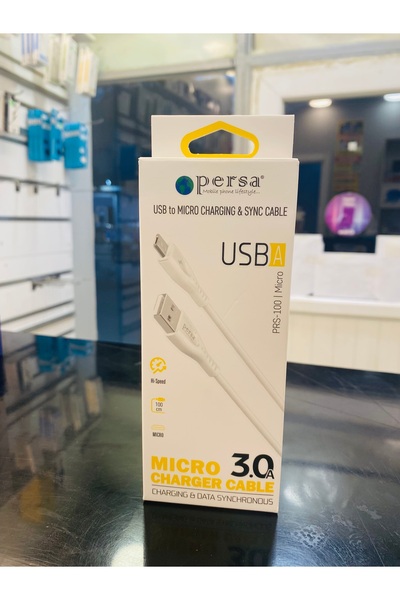Arsa üslubu mikro kablo 100 santim 3.0 amper PRS 100