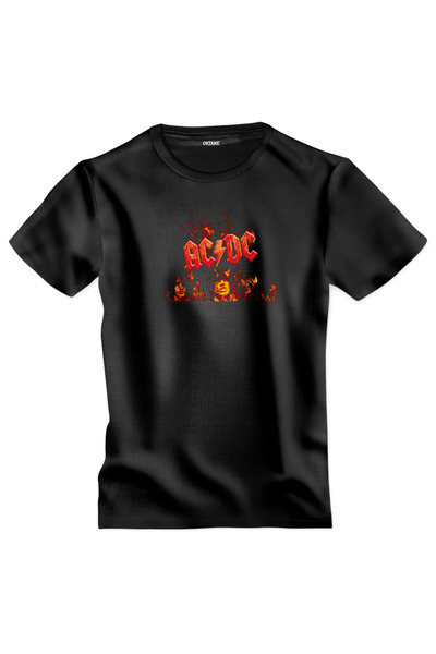 OKTANE Tricou rock AC-DC model 4 negru M