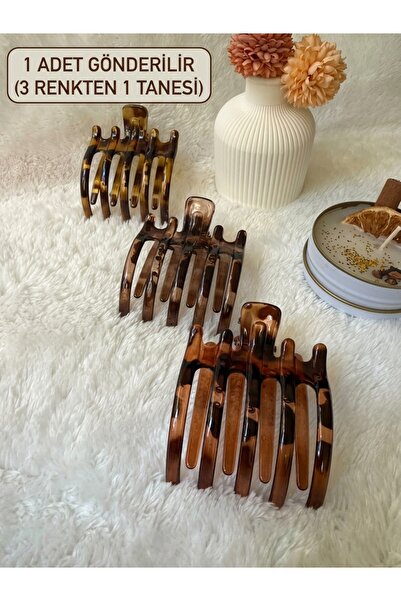 Düz Mandal Toka - Flat Claw -Pençe Detaylı Mandal Toka (1 Adet)
