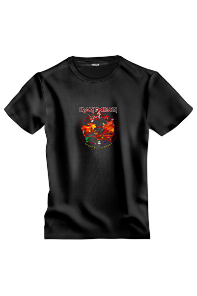 OKTANE Tricou rock Iron Maiden model 22 negru 2XL