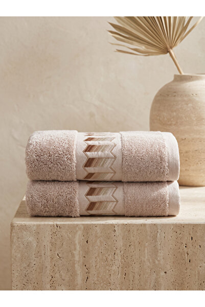 Dantela Galia Set of 2 Embroidered Hand Towels 50X90 cm