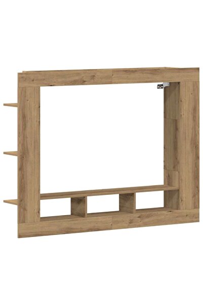 vidaxl Cabinet TV 152 x 22 x 113 cm stejar artizanal Lemn prelucrat