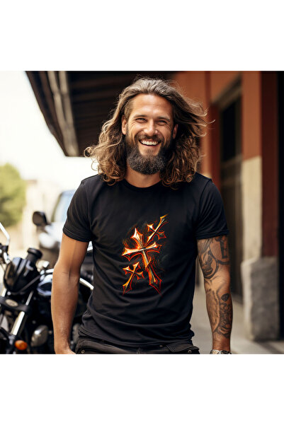 OKTANE Tricou Streetwear Urban model 105 negru S