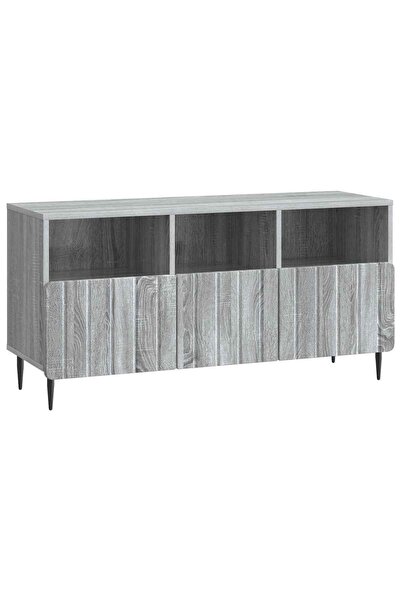 vidaxl Comodă TV Sonoma gri 102 x 34,5 x 50 cm Lemn prelucrat