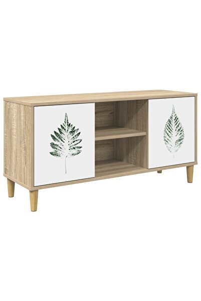 vidaxl Cabinet TV HANAU 102 x 33 x 50 cm Sonoma Lemn prelucrat