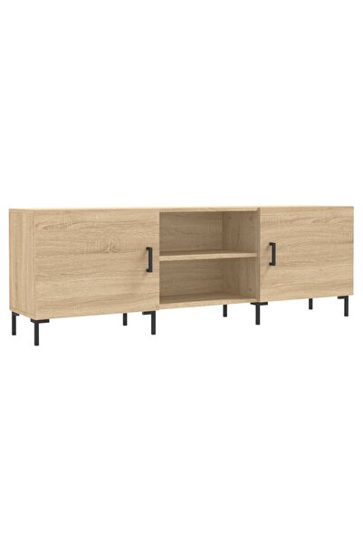 vidaxl Comodă TV, stejar sonoma, 150x30x50 cm, lemn compozit