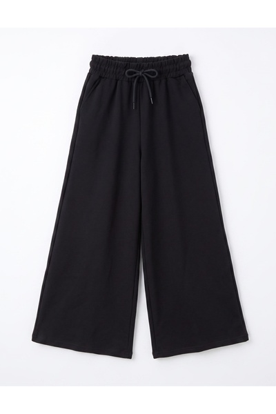 MiniKids Pantaloni de trening Wide Leg, bleumarin