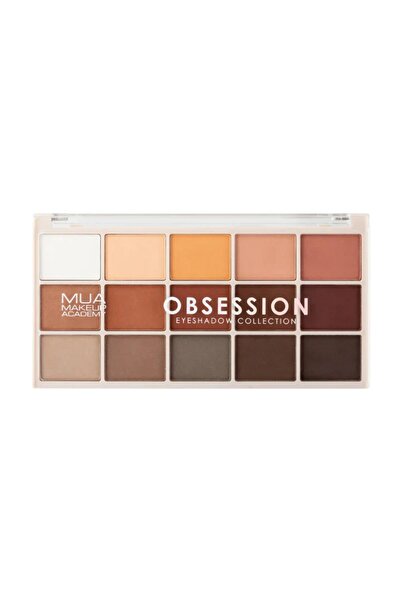 MUA Makeup Academy MUA Παλέτα Σκιών Ματιών 15 Αποχρώσεων Obsession 12 γρ.
