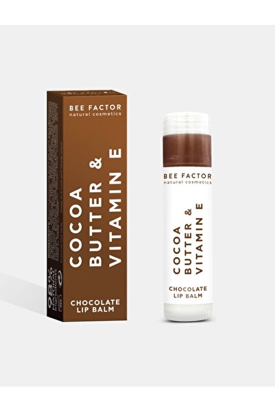 BEE FACTOR natural cosmetics Βάλσαμο χειλιών Σοκολάτα με Βούτυρο Κακάο & Βιτα...