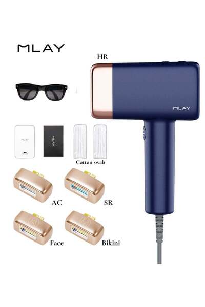 Mlay T14 5 in 1 IPL Hair Removal Device, 3℃ Ice Cooling Laser Hair Removal, 5...