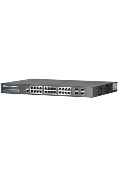 DAHUA OUTLET (PFS5424-24T) 24 PORT L2+ YÖNETİLEBİLİR (20GE+4GE KOMBO SFP+1 KONSOL) SWITCH