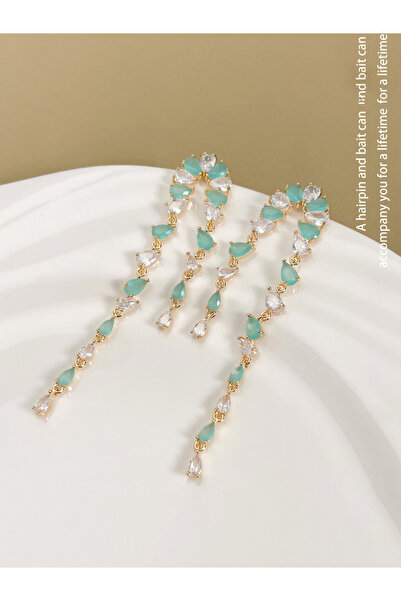 Take Two By Styli Embellished Dangle Earrings