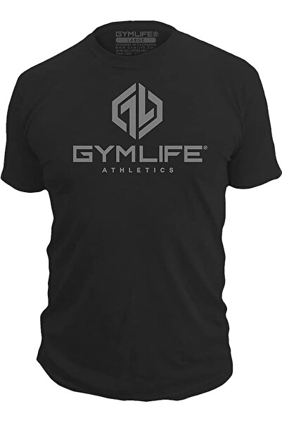 GYMPACK GYM LIFE Men's Power Up Athletic Performance Short Sleeve Workout T-S...