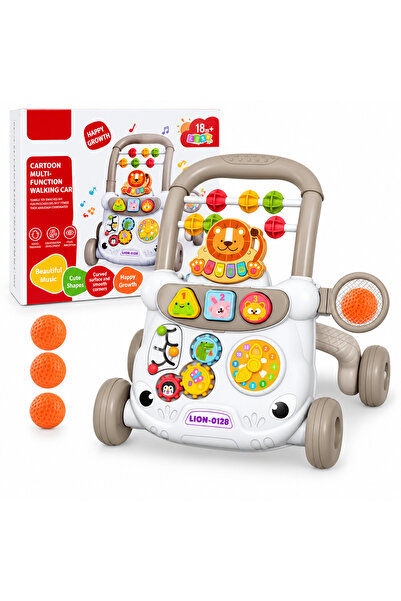 SOLTOY Antemergator si centru interactiv cu multiple activitati, pian multico...