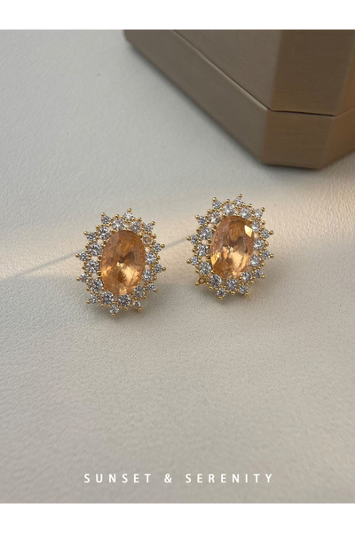 Take Two By Styli Embellished Stud Earrings